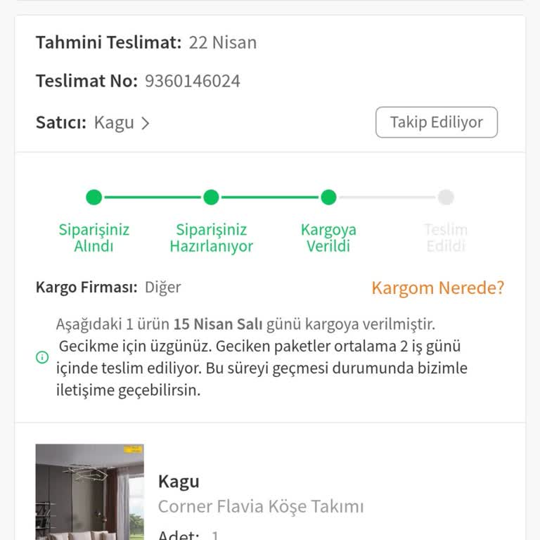Siparişim Gecikti, Müşteri Hizmetleri İlgisiz Ve Kaba Davrandı