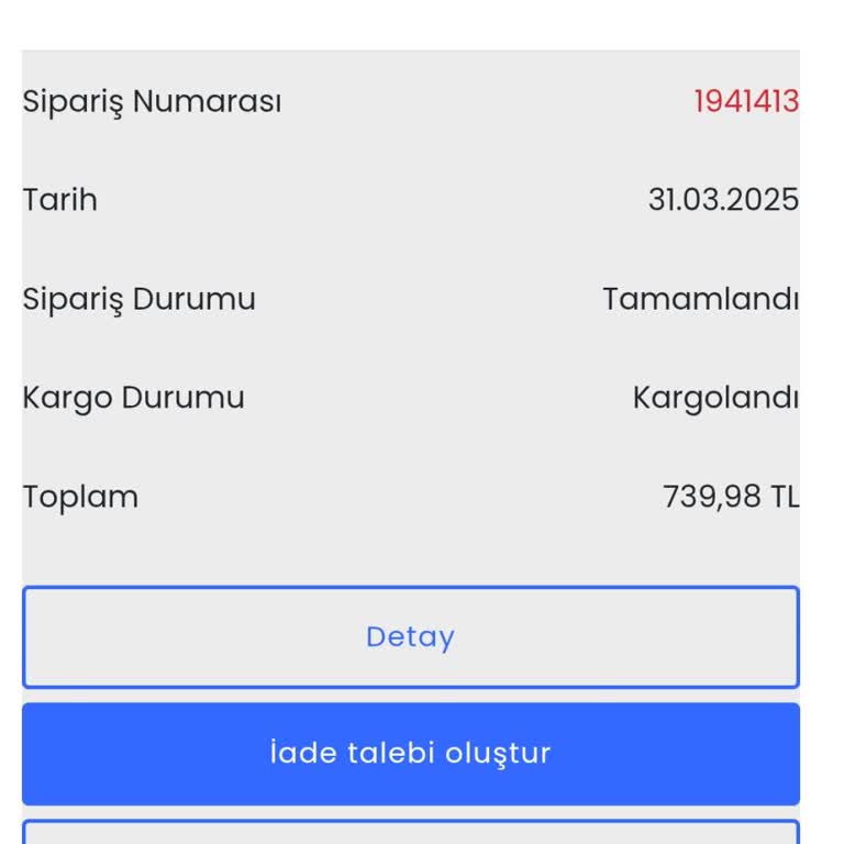 İptal Edilen Siparişin Ücreti 25 Gündür İade Edilmiyor