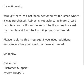 Satın Aldığım Robux Kodu Aktif Edilmedi, Mağduriyetim Giderilmiyor