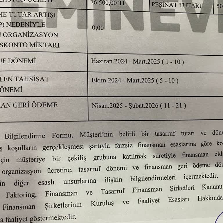 Eminevim Pendik Çarşı Şubesinde Yanıltıcı Bilgilendirme Ve Teslimat Mağduriyeti