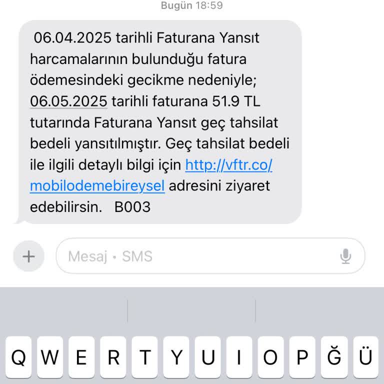 Depremde Çekmeyen Vodafone'dan Haksız Geç Ödeme Cezası