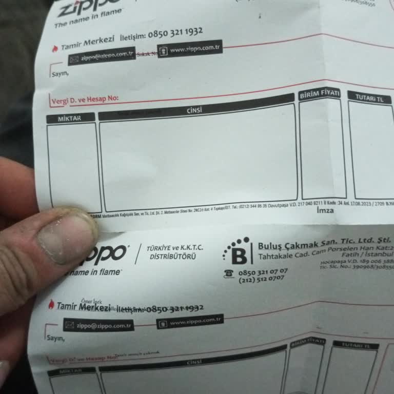 Zippo Garanti Hizmetinde Hayal Kırıklığı
