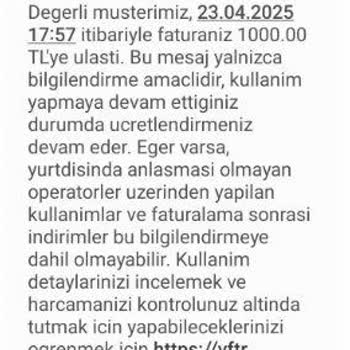 Kapalı Olan Vodafone Türkiye Hattıma Yurt Dışında Haksız Ek Ücret Yansıtılması