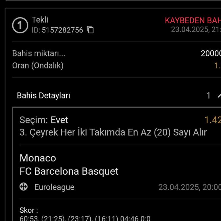 Extrabet Maç Skorlarının Yanıltıcı Gösterilmesi Ve Müşteri Hizmetleri Sorunu