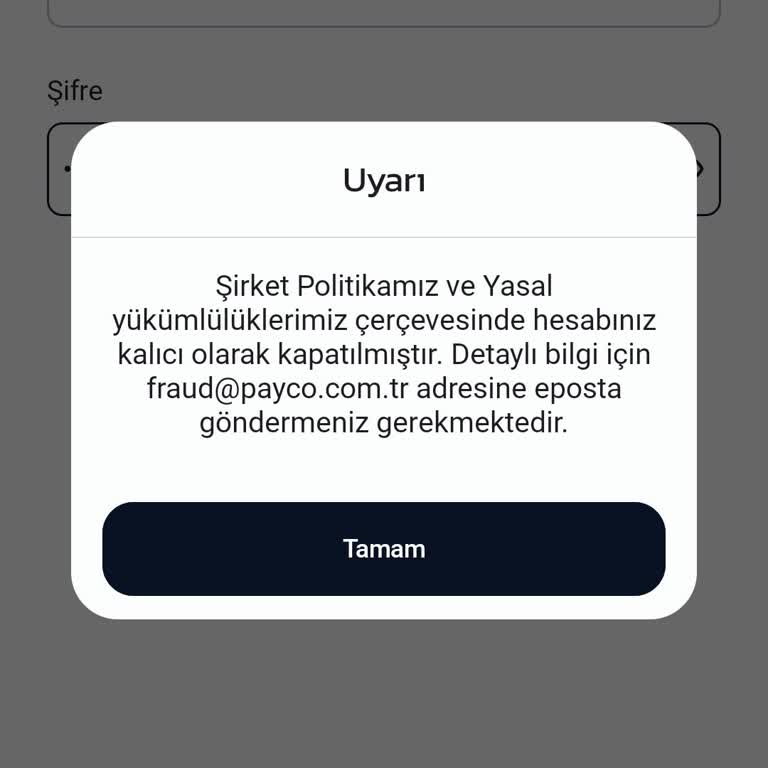 Payco Hesabım Kapatıldı Param İade Edilmiyor Müşteri Hizmetleri İlgisiz