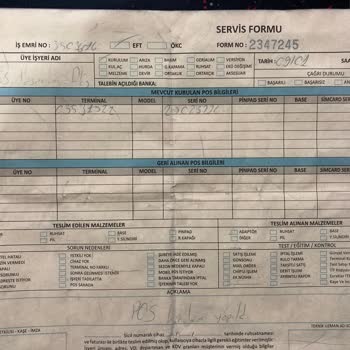 POS Cihazı Hatalı Değişim Ve Haksız Para Kesintisi Mağduriyeti