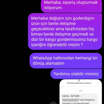 Eksik Ve Deforme Ürün, Yetersiz Müşteri Hizmeti