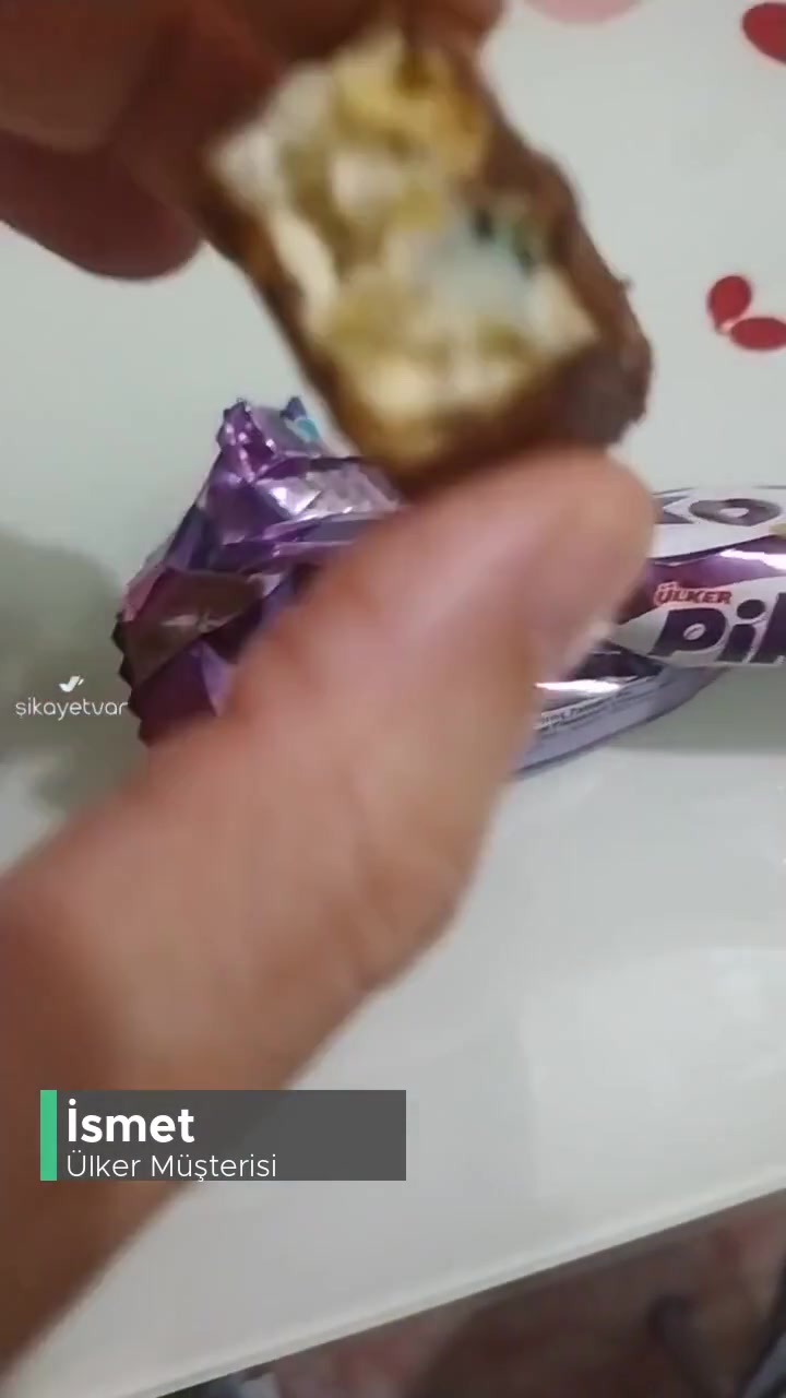 Ülker Piko Çikolatası İçinden Poşet Çıktı! videonun kapak resmi