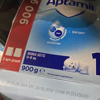 Aptamil 1 Mama Çözünmeme Ve Koku Sorunu