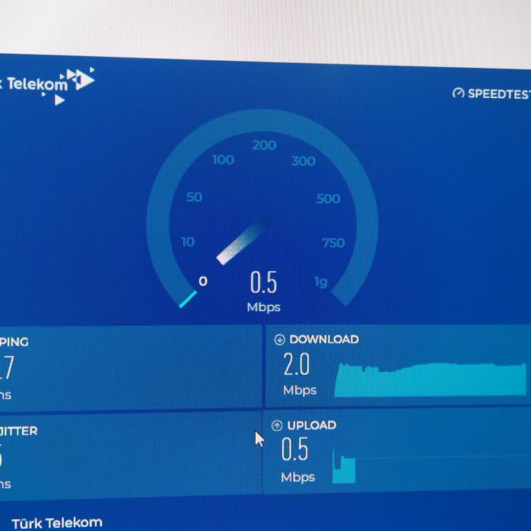 Türk Telekom'un Düşük Hızlı Ve Sorunlu İnternet Hizmeti