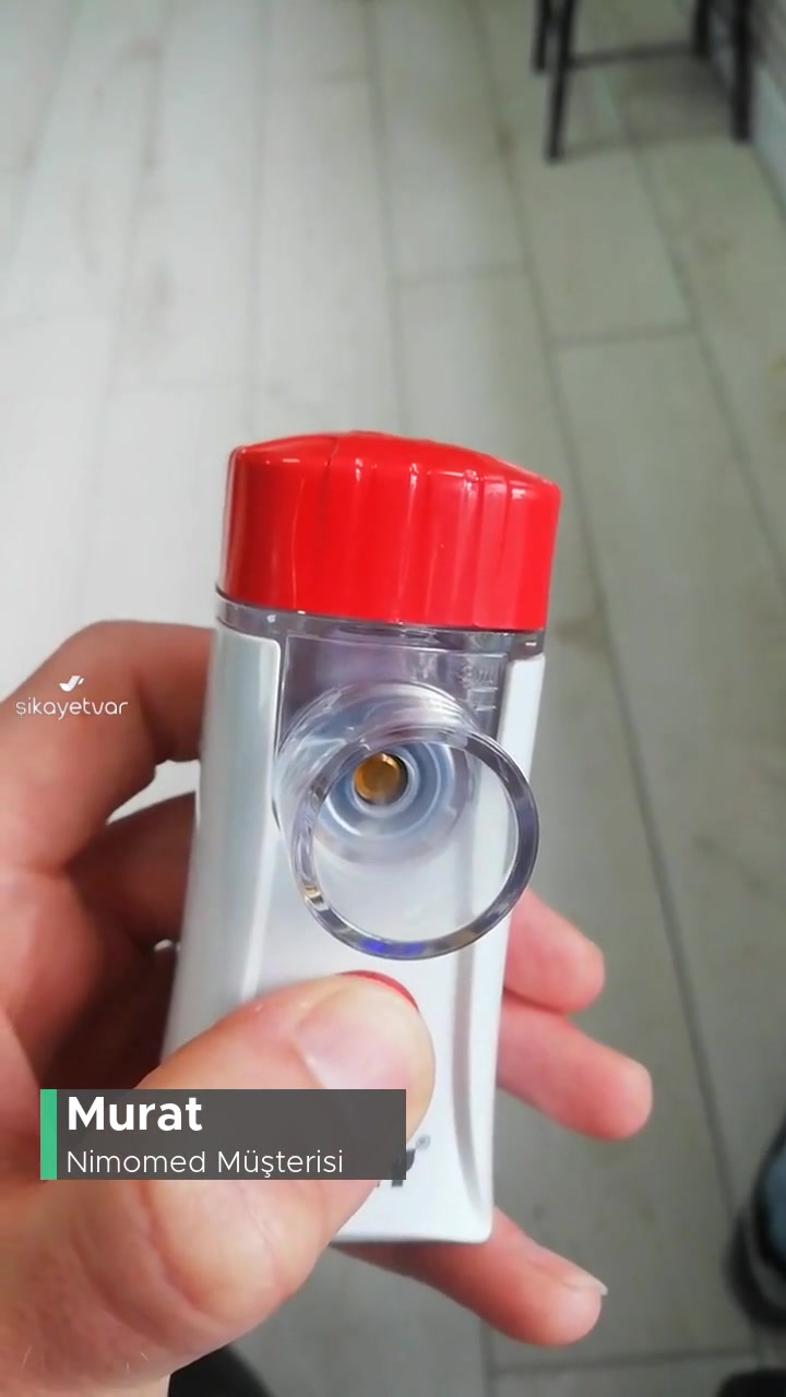 Nimomed Merry Nimo Nebülizatör Birkaç Kullanımda Tıkandı videonun kapak resmi