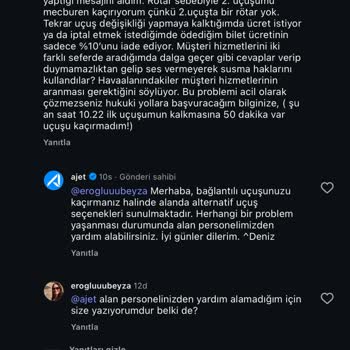 Uçuş İptali Ve Rötar Sonrası Mağduriyet, Müşteri Hizmetlerinden Çözüm Alamadım