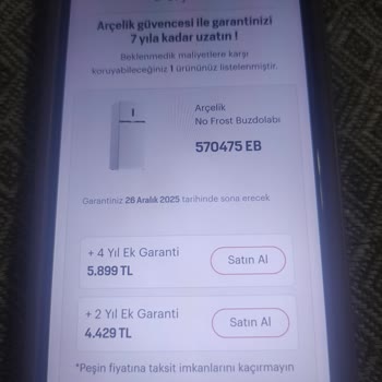 Garantili Arçelik Buzdolabımda Çıkmayan Lekeler Ve Servis Mağduriyeti