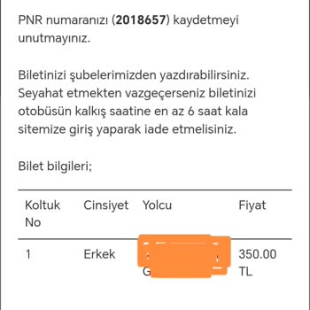 Otobüs Bileti İptalinde 45 Gündür Ücret İadesi Yapılmadı