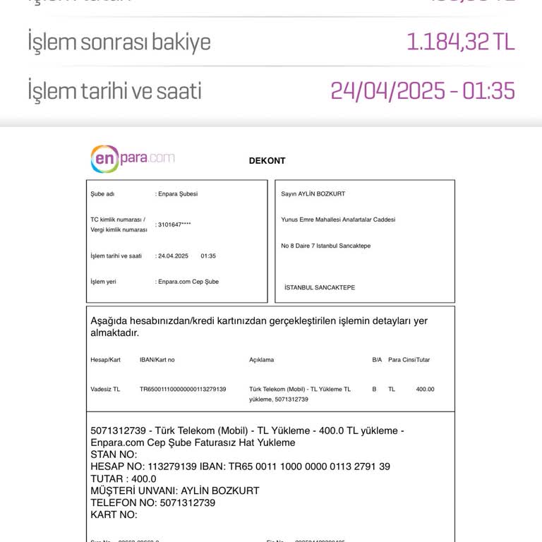 Türk Telekom'da Yatırılan Paranın Hesaba Geçmemesi Ve Müşteri Hizmetleri Sorunu