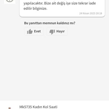 Satın Aldığım Michael Kors Saat Sahte Çıktı Ve Kaba Davranışla Karşılaştım