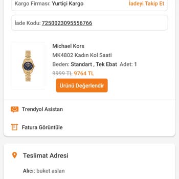 Satın Aldığım Michael Kors Saat Sahte Çıktı Ve Kaba Davranışla Karşılaştım