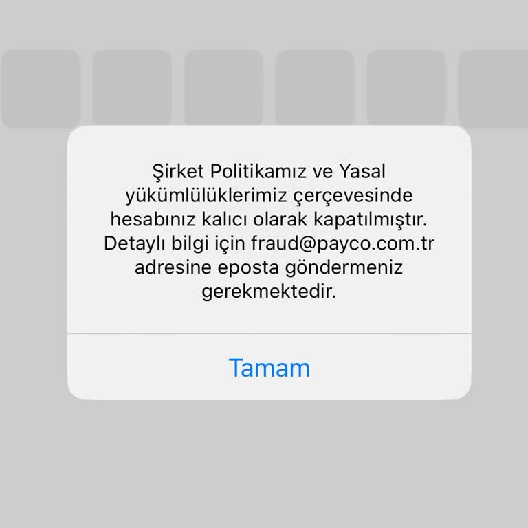 Hesabım Kalıcı Olarak Kapatıldı Destek Ekibinden Dönüş Alamıyorum