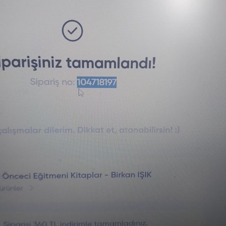 Üye Olmadan Verilen Siparişim Kargoya Verilmedi Ve Bilgi Alamıyorum