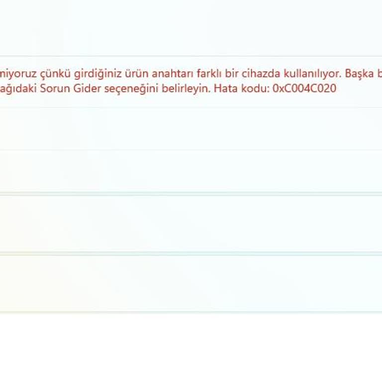 Epttavm'den Satın Aldığım Windows 11 Lisans Kodu Kullanılmış Çıktı