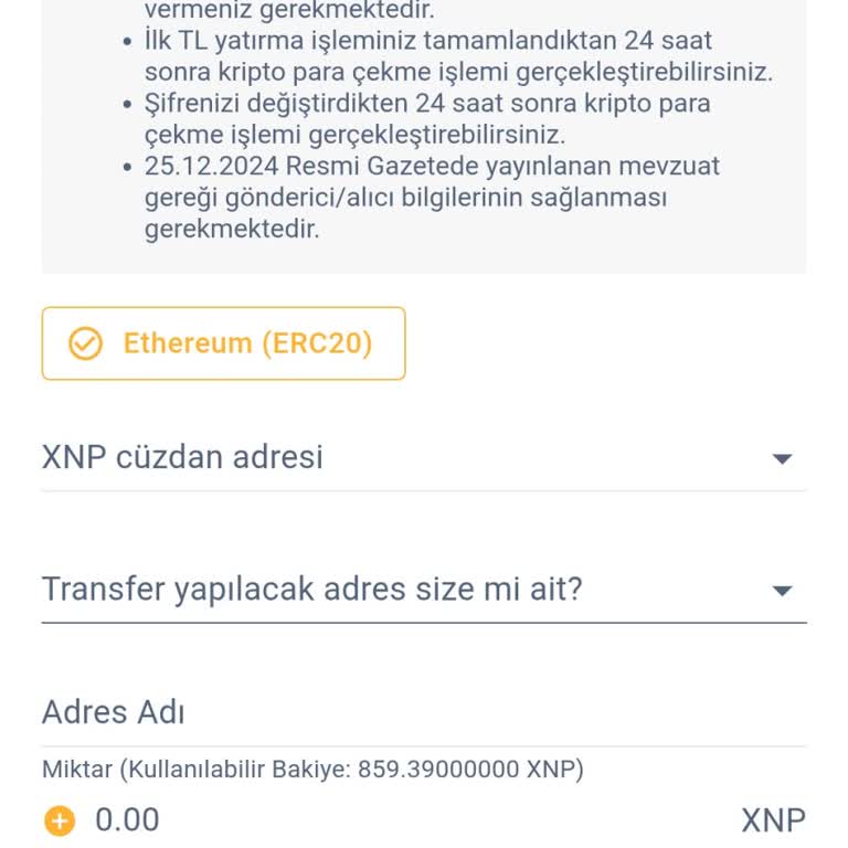 XNP Coin İşlem Ücretindeki Aşırı Yükseklik Ve Acil Çözüm Talebi