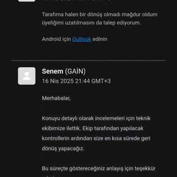 Gain Platformunda Spartacus Dizisine Erişim Sorunu Ve Yetersiz Müşteri Hizmetleri