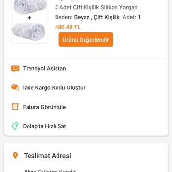 Eksik Gönderilen Ürün Nedeniyle Mağduriyet