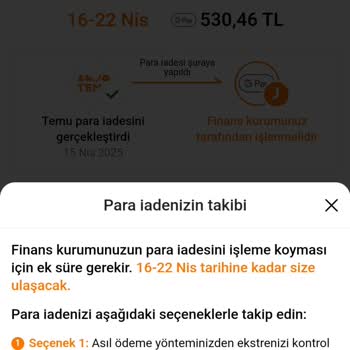 Ücret İadesi Gecikti, Bilgi Verilmiyor!