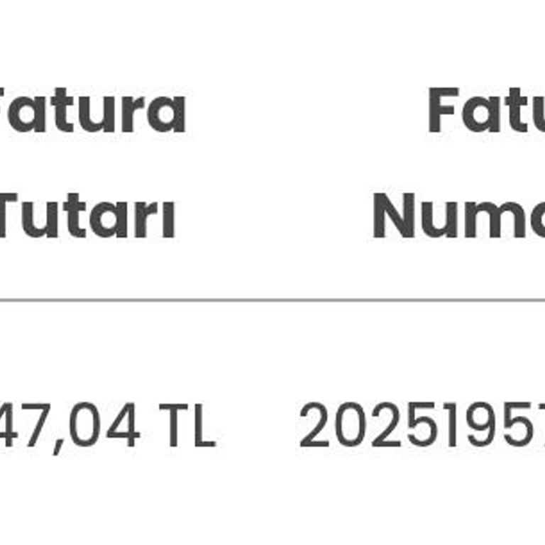 Kullanılmayan Günler İçin Fatura Kesilmesi