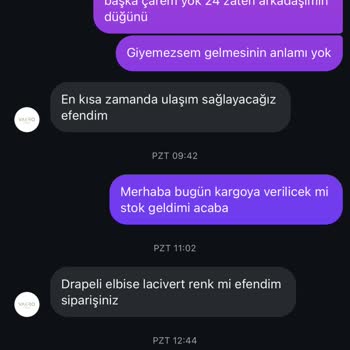 Stokta Olmayan Ürün Satıldı, Param Ve Elbisem İade Edilmedi