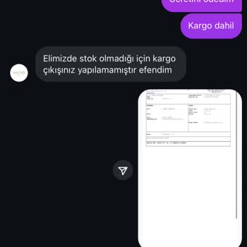Stokta Olmayan Ürün Satıldı, Param Ve Elbisem İade Edilmedi