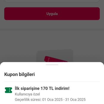 Kupon Süresi Dolmadı Ama Kullanamıyorum
