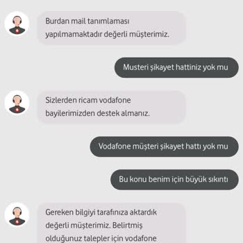 Vodafone'dan Yüksek Aşım Ücreti Ve Yetersiz Müşteri Hizmeti