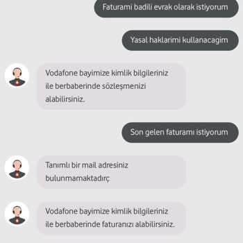 Vodafone'dan Yüksek Aşım Ücreti Ve Yetersiz Müşteri Hizmeti
