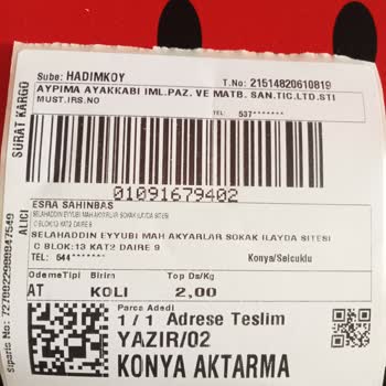 Yanlış Sipariş Gönderimi Ve Satıcıdan Destek Alamama
