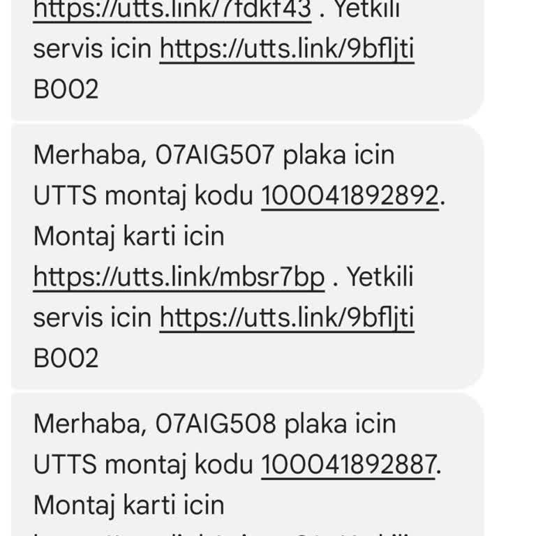 Başkasına Ait Plakaların Mesajları Telefonuma Geliyor