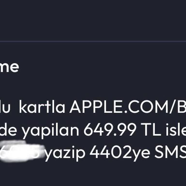 Apple Tarafından İzinsiz Kredi Kartı Çekimiyle Mağdur Oldum
