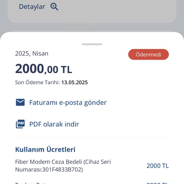 Habersiz Modem Cezası Ve Yetersiz İletişim Mağduriyeti