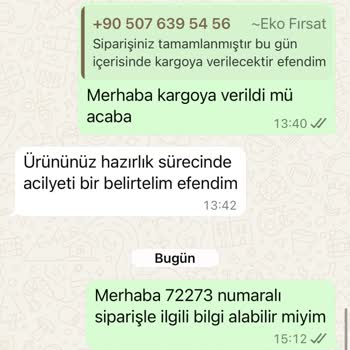 Siparişimin Teslimatı Sürekli Gecikiyor Ve Bilgilendirme Yetersiz