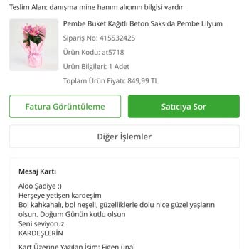 Yanlış Adrese Teslimat Ve Adres Güncelleme Sorunu