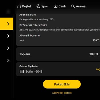 Exxen Üyeliğimi İptal Edemiyorum Ve Bilgilere Ulaşamıyorum
