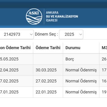 ASKİ Faturasında Hatalı Ölçüm Ve Yüksek Tutar Şikayeti