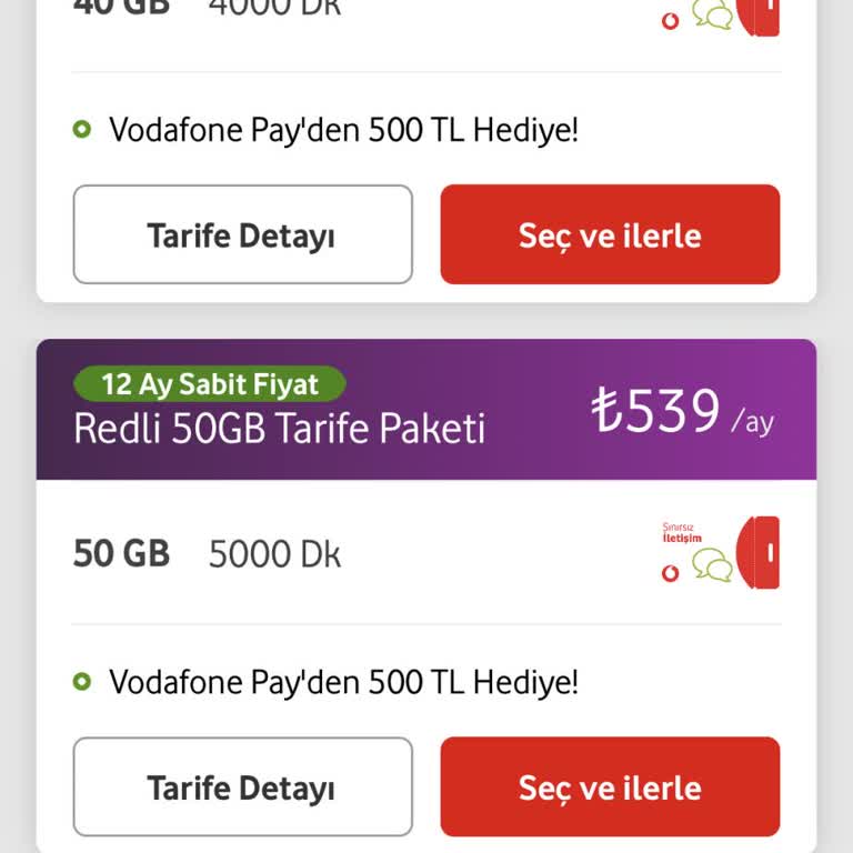 Vodafone Tarifelerinde Yüksek Zam Ve Sınırlı Seçenek Sorunu