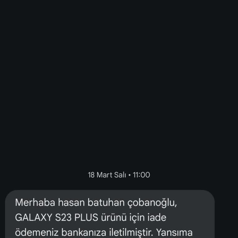 İade Ödemesi Yapılmadı, Müşteri Hizmetleri Çözüm Sunmuyor