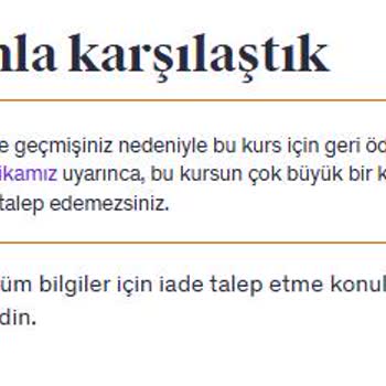İade Talebim Haksız Yere Reddedildi, Mağduriyetimin Giderilmesini İstiyorum