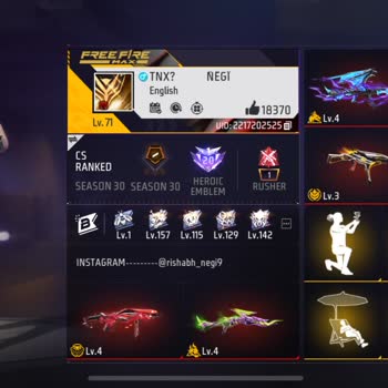 Garena Free Fire Please Unban My Garena FF Account - Xolvie