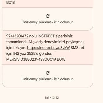 In Street Mağazasından Aldığım Ayakkabıda Sorun Ve Bilgilendirme Eksikliği