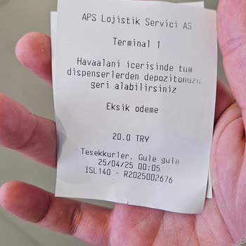 APS Logistik 380 TL Verlust durch Automatenfehler