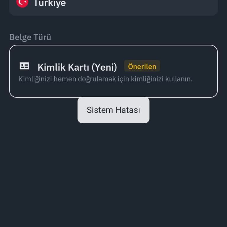 Kimlik Doğrulama Sorunu Ve Sürekli Sistem Hatası
