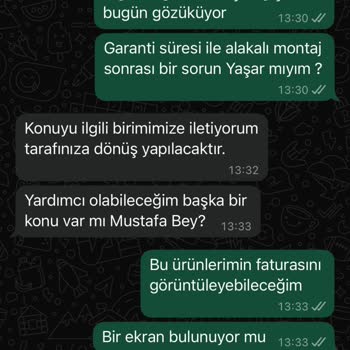 Kurulum Yapılmadan Garanti Süresi Başlatıldı, Mağdur Oldum